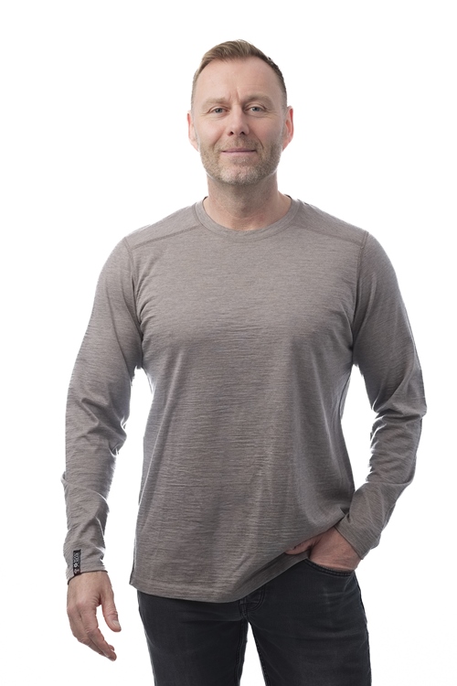 T-shirt Merinowolle baselayer von WOOLWEAR of Scandinavia in Dänemark