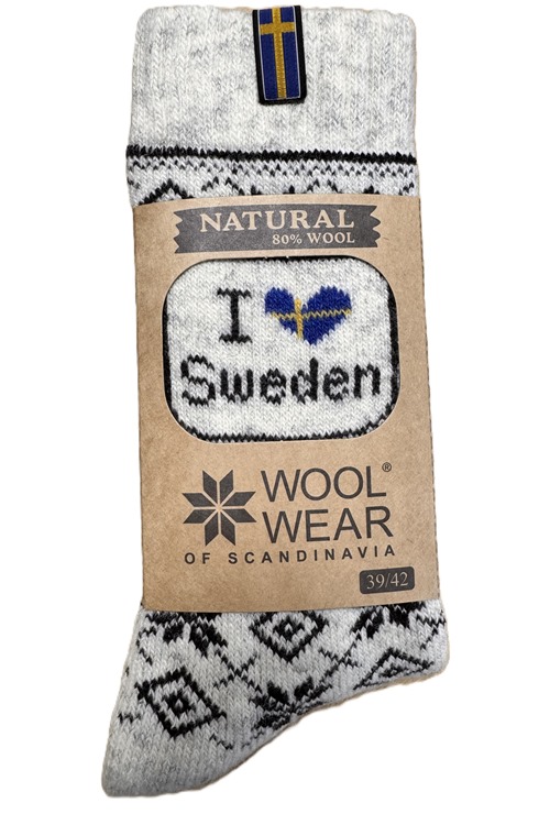 Varma ullsockor av hög kvalitet från WOOLWEAR of Scandinavia