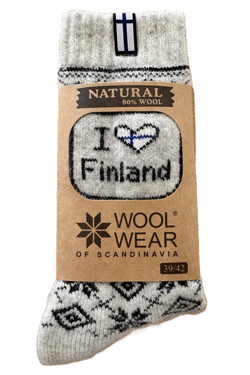 Mjuka ullsockor av hög ullkvalitet från WOOLWEAR of Scandinavia