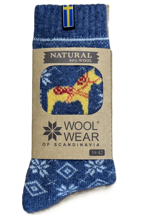 Mjuka ullsockor av 80% merinoull från WOOLWEAR of Scandinavia
