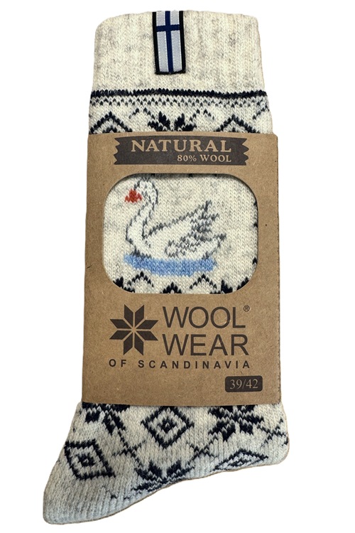 Högkvalitativa ullstrumpor av 80% ull från WOOLWEAR of Scandinavia