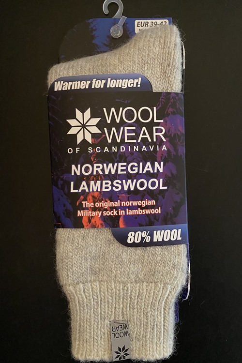 Raggsockor ESKIMO 80% norsk lammull från WOOLWEAR