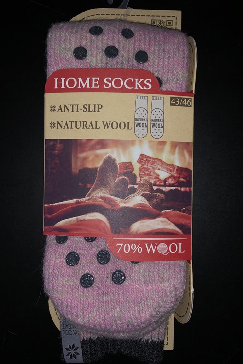  HOMESOCKEN ABS aus 70% Wolle von WOOLWEAR of Scandinavia