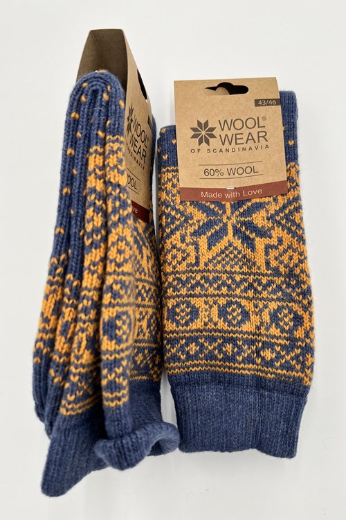 Wollsocken Damen aus 60% wolle von WOOLWEAR of Scandinavia
