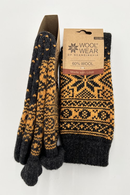 Wollsocken Herren aus 80% wolle von WOOLWEAR of Scandinavia