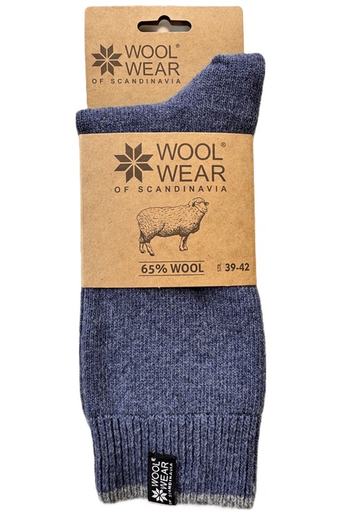 Fina mysstrumpor av 65% lammull från WOOLWEAR of Scandinavia
