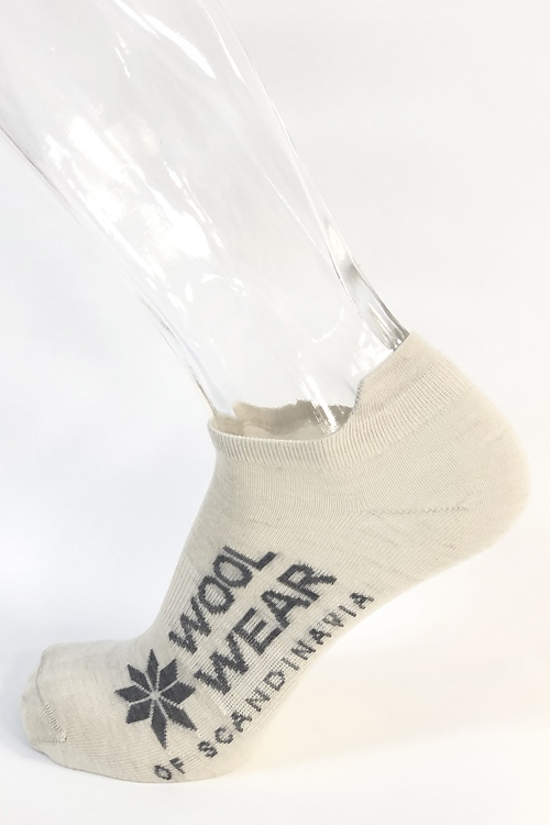 Merino sneakersstrumpor 64% merinoull från WOOLWEAR of Scandinavia