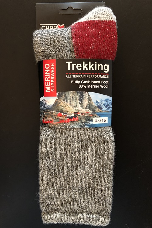 Varma merino vandringsstrumpor i 85% merinoull från WOOLWEAR